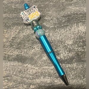 Handmade Beadable Vitamin Sea Pen